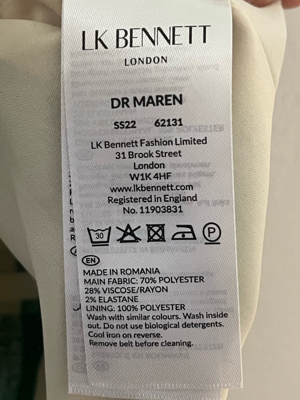 LK Bennett Maren Dress - Picture 8 of 8
